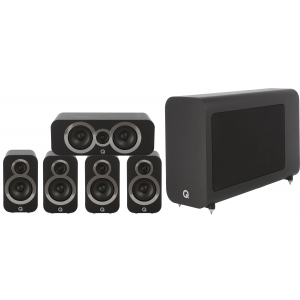 Q Acoustics 3010i 5.1 Cinema Pack Carbon Black