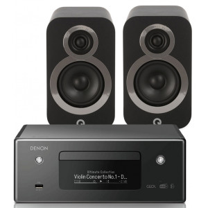 Denon CEOL RCD-N11 w/ Q Acoustics 3020i Bookshelf Speakers