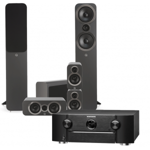 Marantz SR6015 AV Receiver w/ Q Acoustics 3050i 5.1 Speaker Package