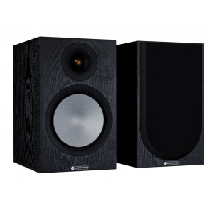 Monitor Audio Silver 100 7G (7 Year Warranty) Black Oak Speakers 