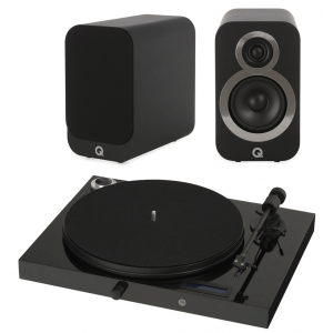 Pro-Ject Juke box E w/ Q Acoustics 3020i Speakers
