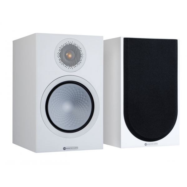 Monitor Audio Silver 100 7G Bookshelf Speakers Satin White
