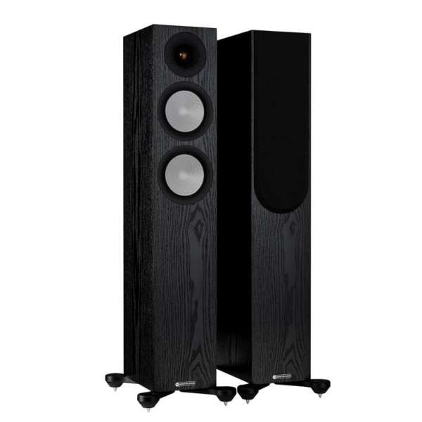 Monitor Audio Silver 200 7G Floorstanding Speakers Black Oak