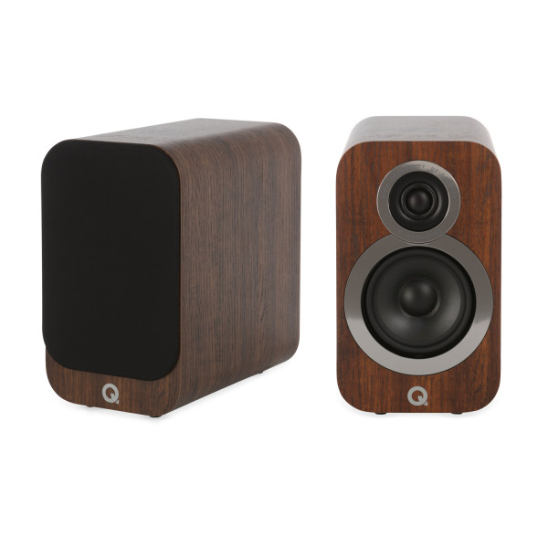 Q Acoustics 3010i English Walnut Speakers 