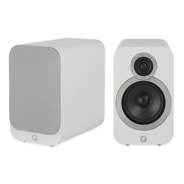 Q Acoustics 3020i Arctic White Speakers 