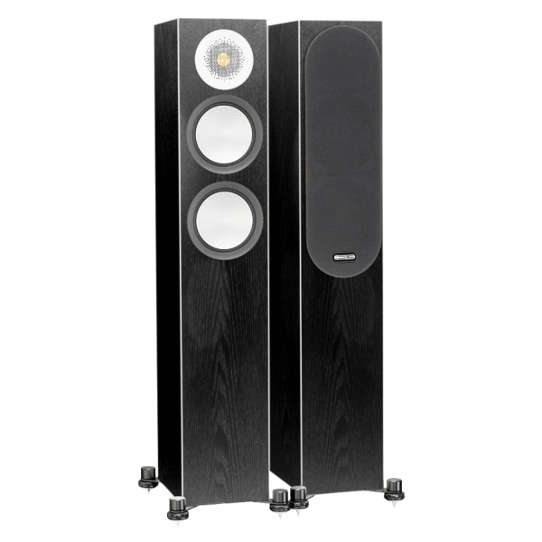 Monitor Audio Silver 200 Floorstanding Speakers Black Oak
