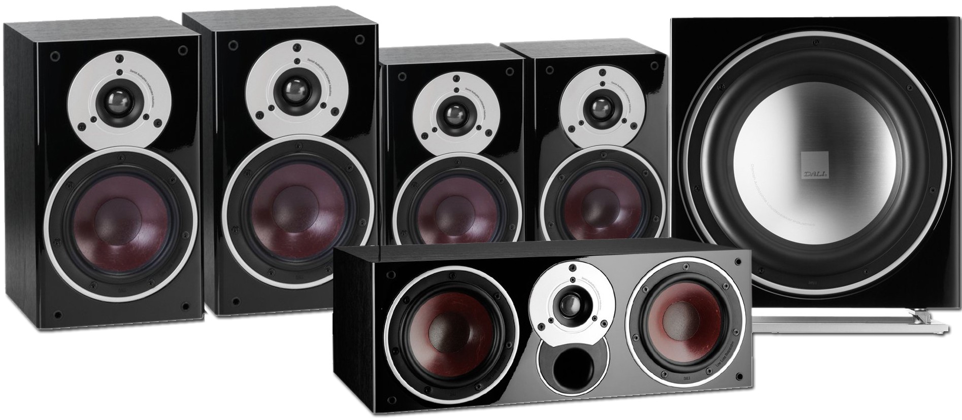 Dali Zensor 3 5.1 Speaker Package with 