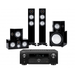 Denon AVC-X6700H AV Receiver w/ Monitor Audio Silver 200 7G Speaker Package