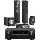 Denon AVC-X6700H AV Receiver w/ Dali Oberon 5 5.1 Speaker Package