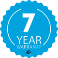 FREE 7 Year Warranty