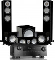Denon AVC-X3700H AV Receiver w/ Monitor Audio Silver 200 Speaker Package