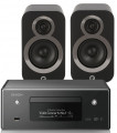Denon CEOL RCD-N11 w/ Q Acoustics 3020i Bookshelf Speakers