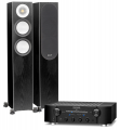 Marantz PM8006 Amplifier w/ Monitor Audio Silver 200 Speakers