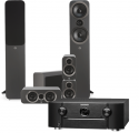 Marantz SR6015 AV Receiver w/ Q Acoustics 3050i 5.1 Speaker Package
