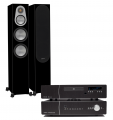 Roksan K3 Integrated Amplifier w/ K3 CD Di Player w/ Monitor Audio Silver 300 Speakers