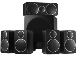 Wharfedale DX-2 5.1 Speaker Package (Open Box, Black)