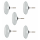 Monitor Audio MASM Wall Brackets (x5) (White)